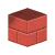 Carved Cinnabar Bricks